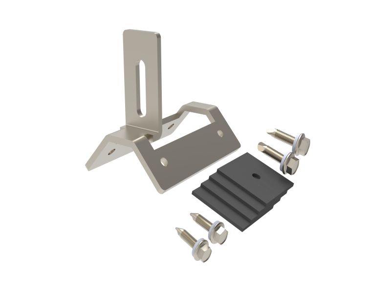 Trapeziumdak Solar Clamp Solar Dakhaak Kit