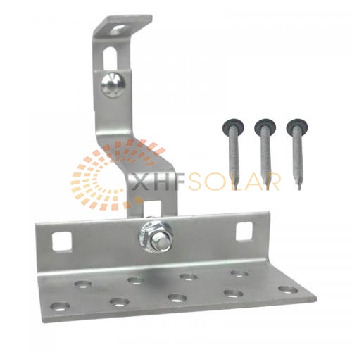 Double adjustable roof hook brackets