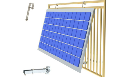 Home Balkon Eenvoudige montagekits voor zonnepanelen